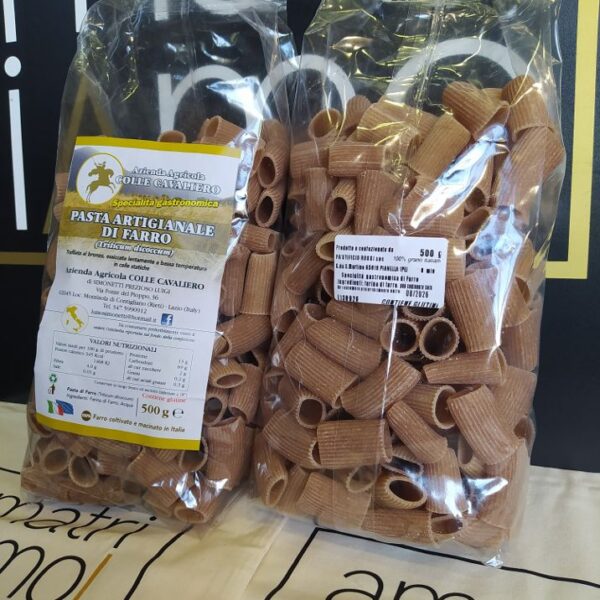 Pasta di Farro artigianale - Mezzi Rigatoni - immagine 2