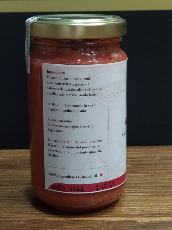 Sugo alla zozzona (guanciale e salsiccia) - immagine 2
