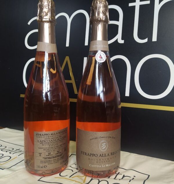 Strappo alla Regola - rosato - Spumante  metodo classico Pas Dosé