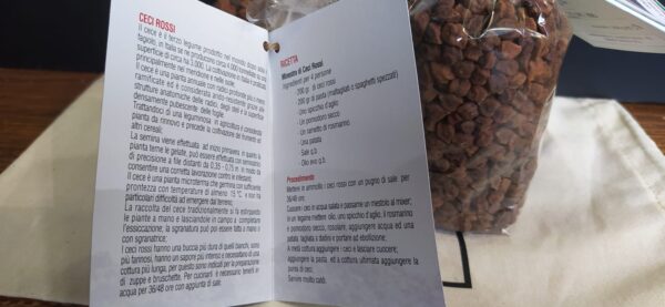 Ceci rossi dall'altopiano di Leonessa 250gr - immagine 2