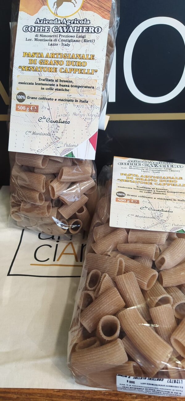 Rigatoni artigianali grano "Senatore Cappelli"
