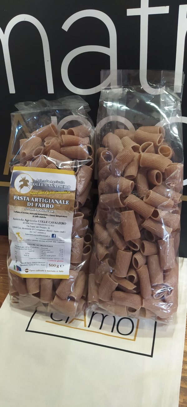 Pasta di Farro artigianale - Rigatoni