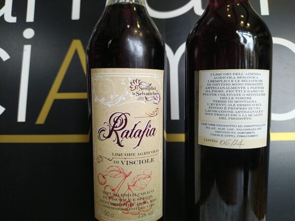Ratafià liquore di visciole 50cl - I Semplici e le Selvatiche