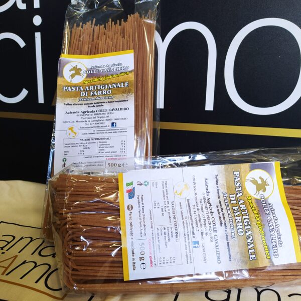 Spaghetti quadrati di Farro artigianali Colle Cavaliero