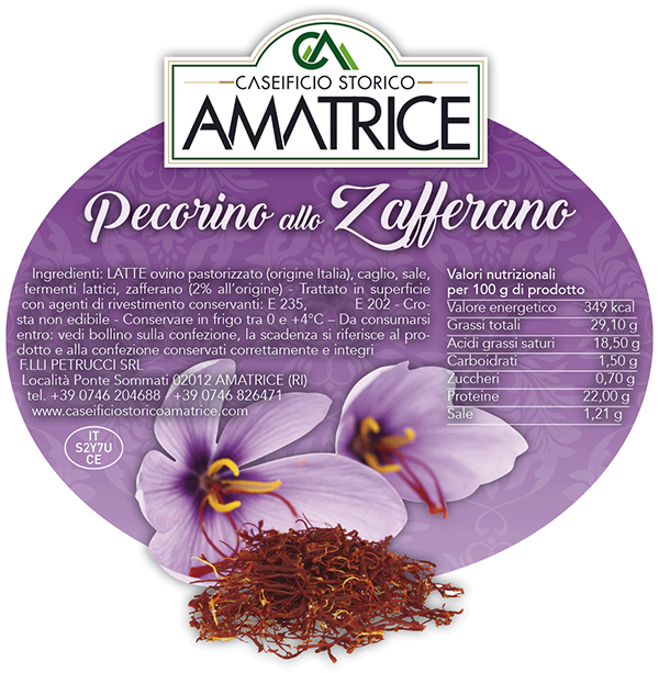 Pecorino semistagionato allo zafferano - immagine 3