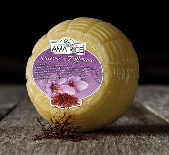 Pecorino semistagionato allo zafferano